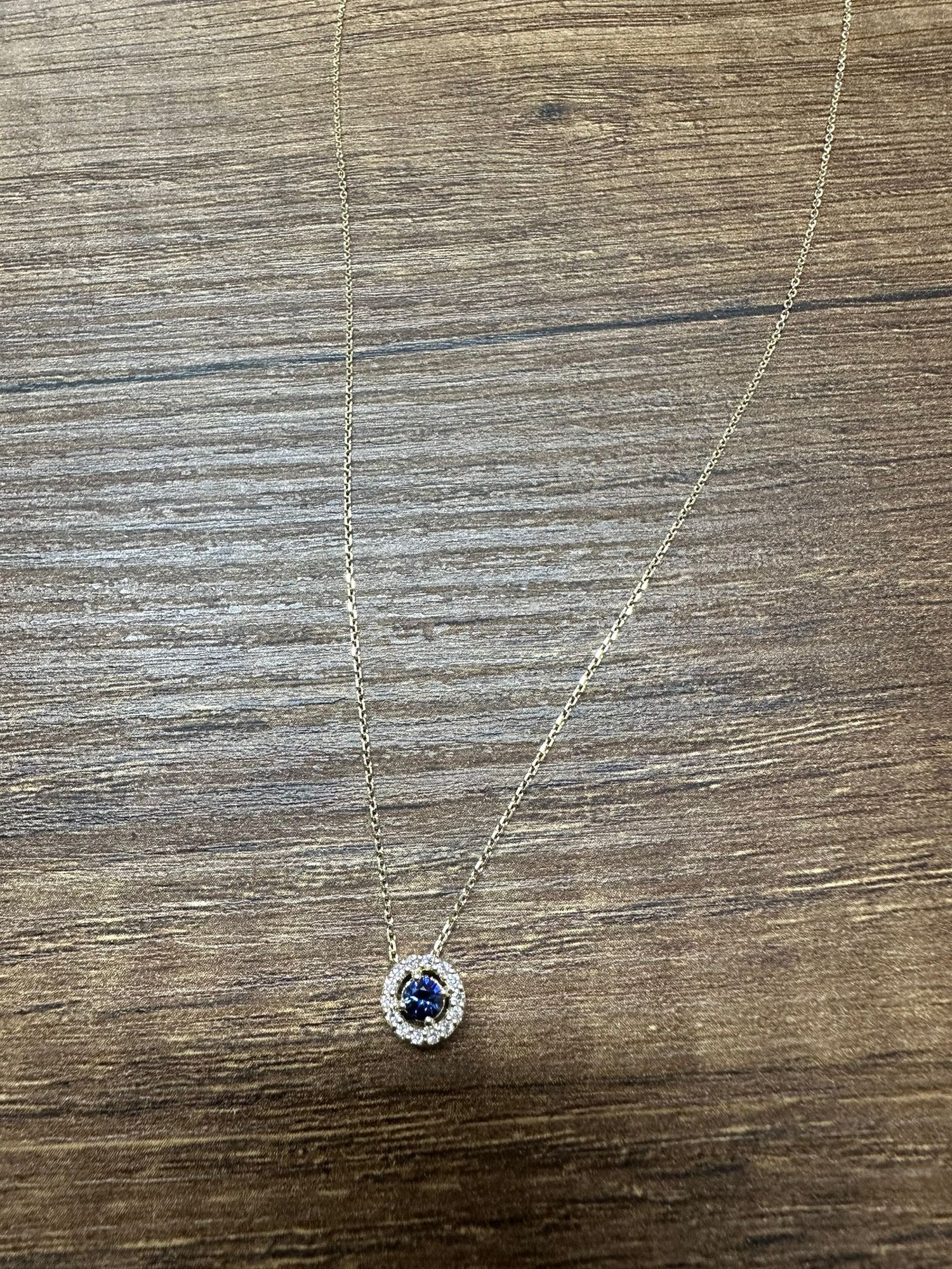 Renkli Taşlı Pırlanta Kolye