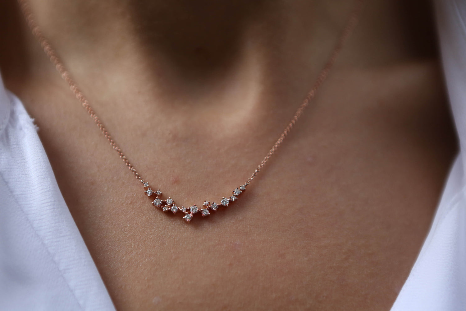 Tasarım Pırlanta Kolye