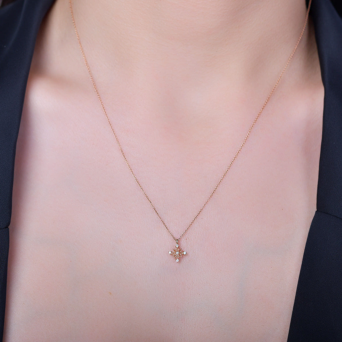 Tasarım Pırlanta Kolye