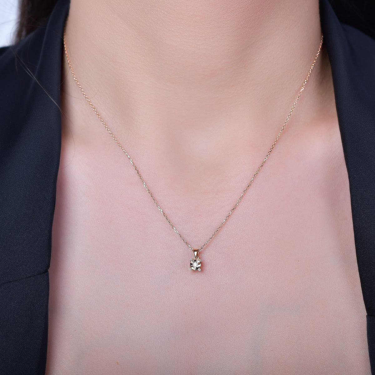 Tektaş Pırlanta Kolye