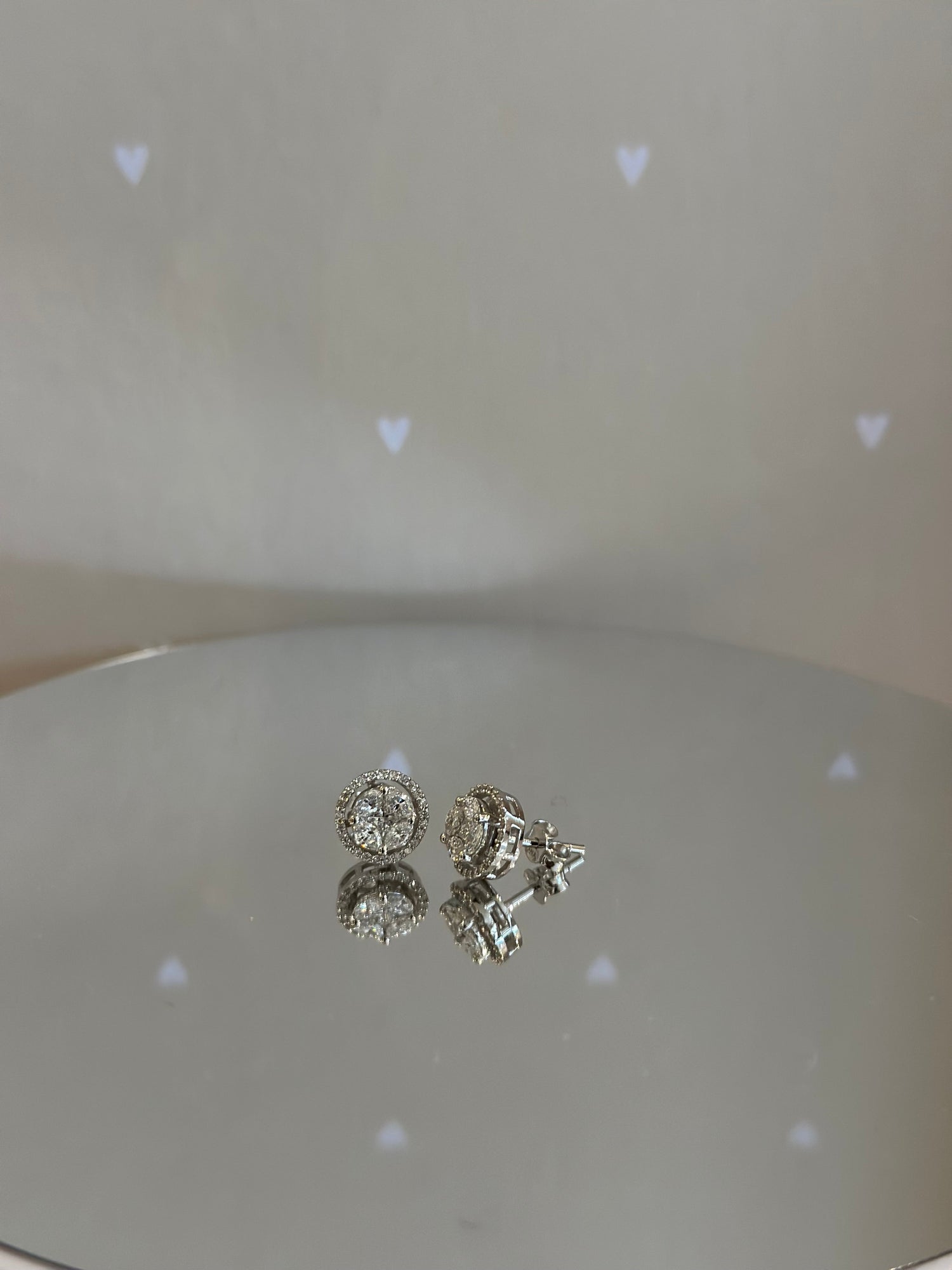 Baget Pırlanta Küpe