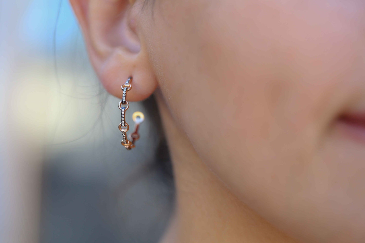 Tasarım Pırlanta Küpe