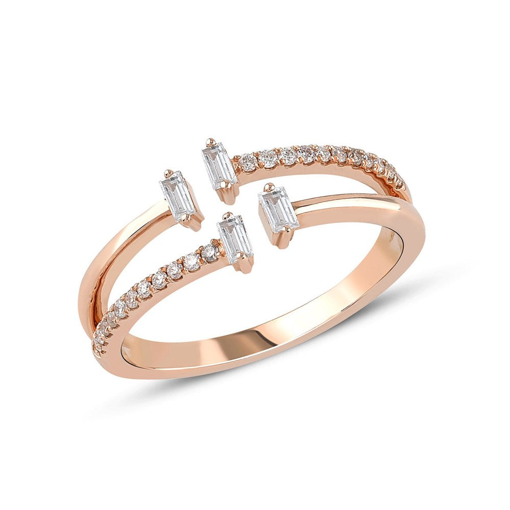 Baget Pırlanta Yüzük