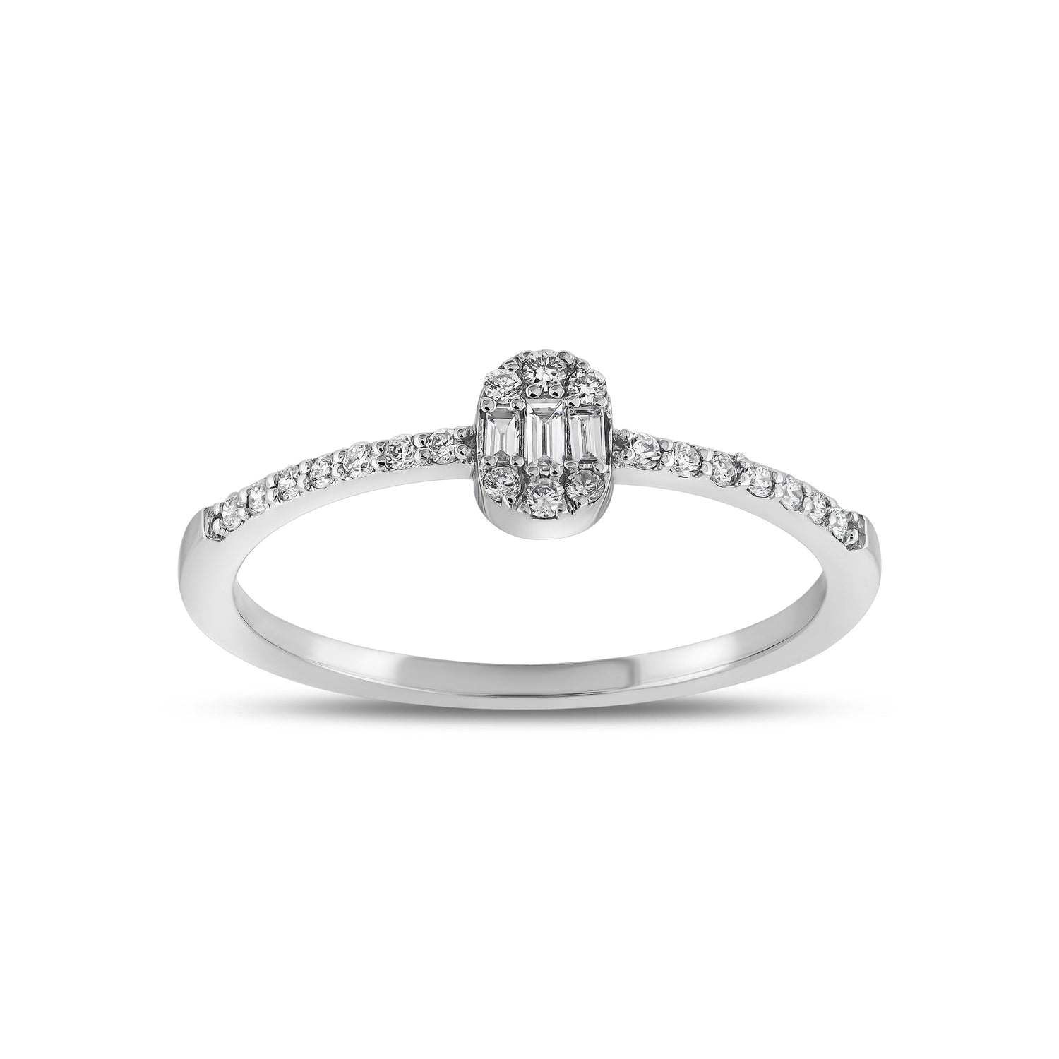 Baget Pırlanta Yüzük