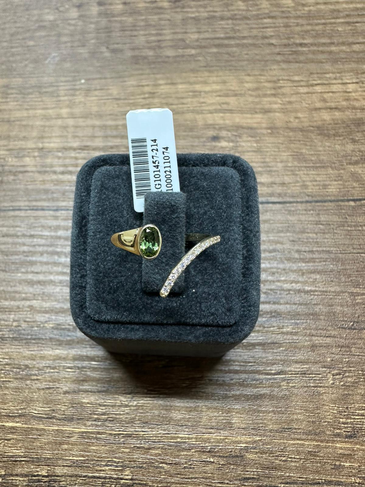 Renkli Taşlı Pırlanta Yüzük