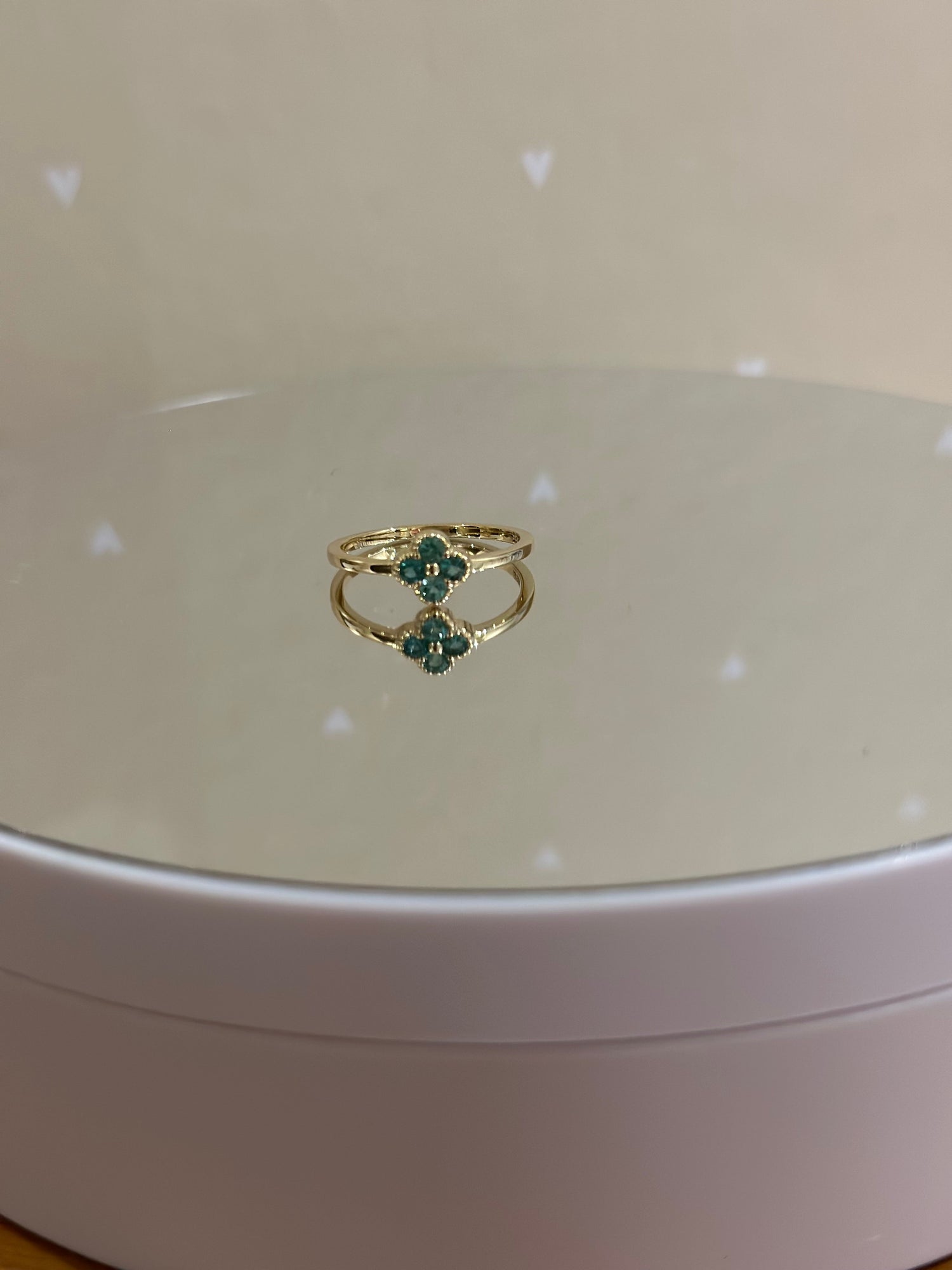 Renkli Taşlı Pırlanta Yüzük