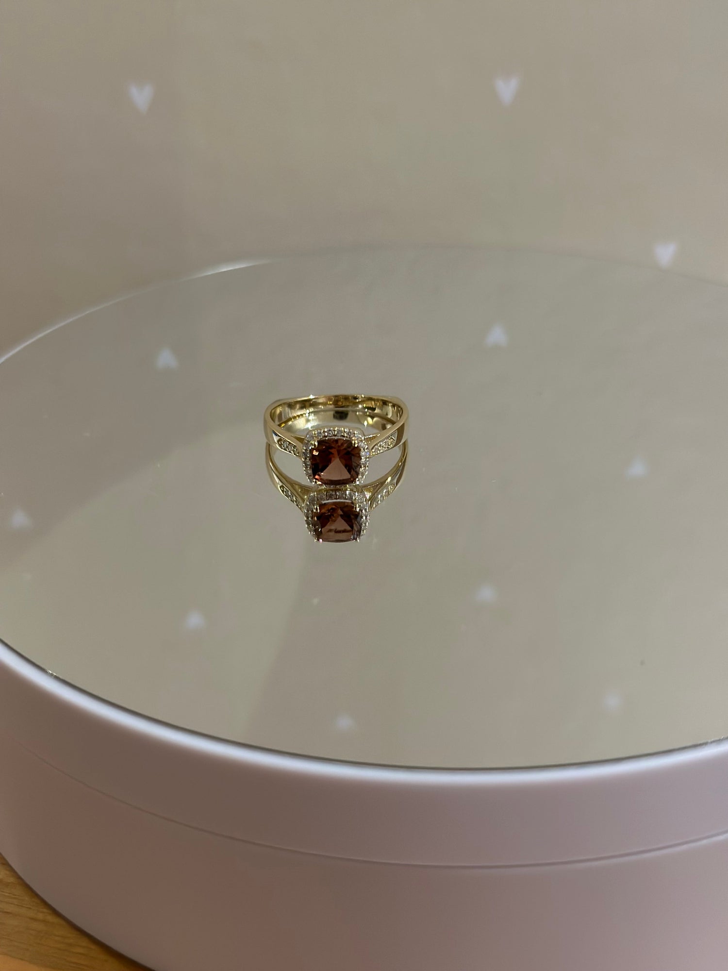 Renkli Taşlı Pırlanta Yüzük