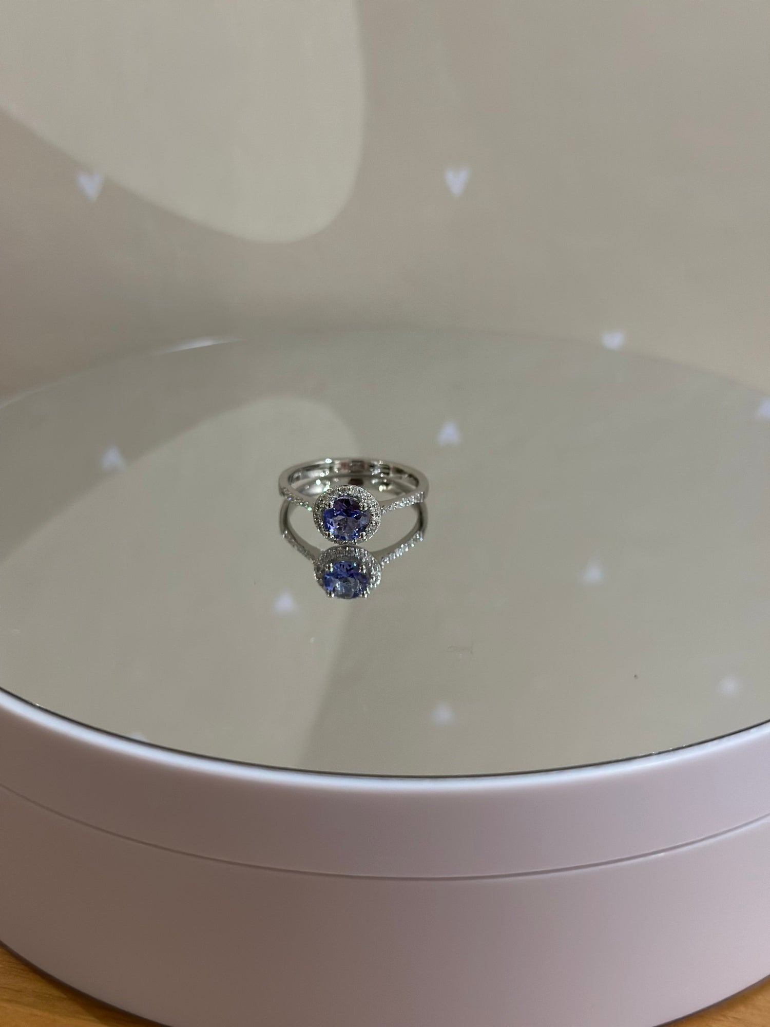 Renkli Taşlı Pırlanta Yüzük