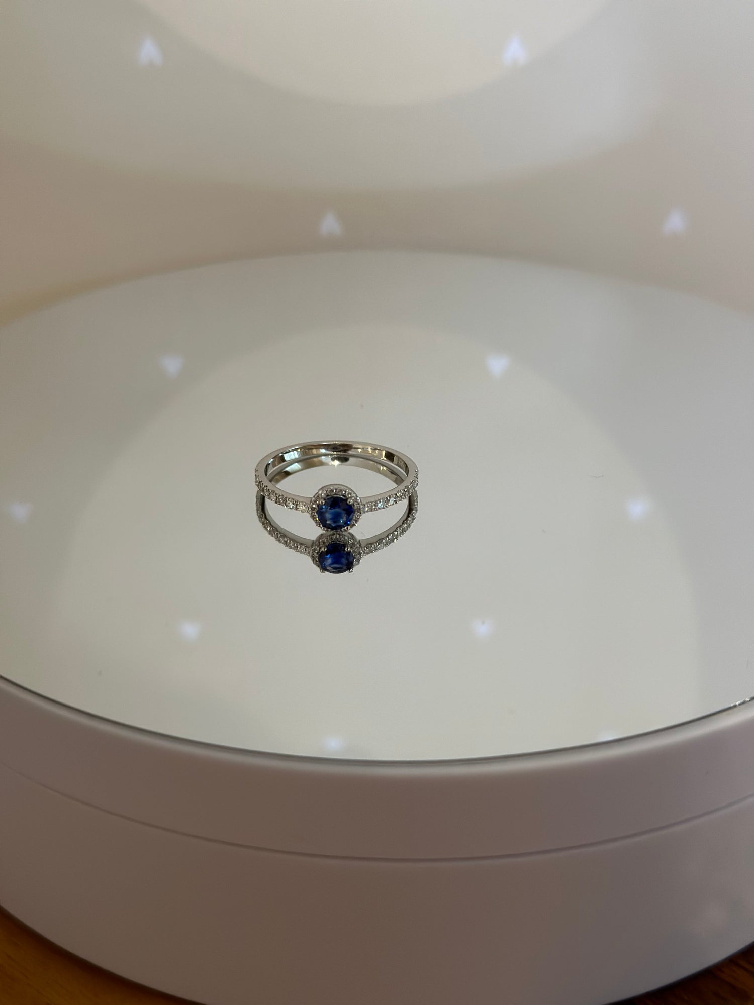 Renkli Taşlı Pırlanta Yüzük