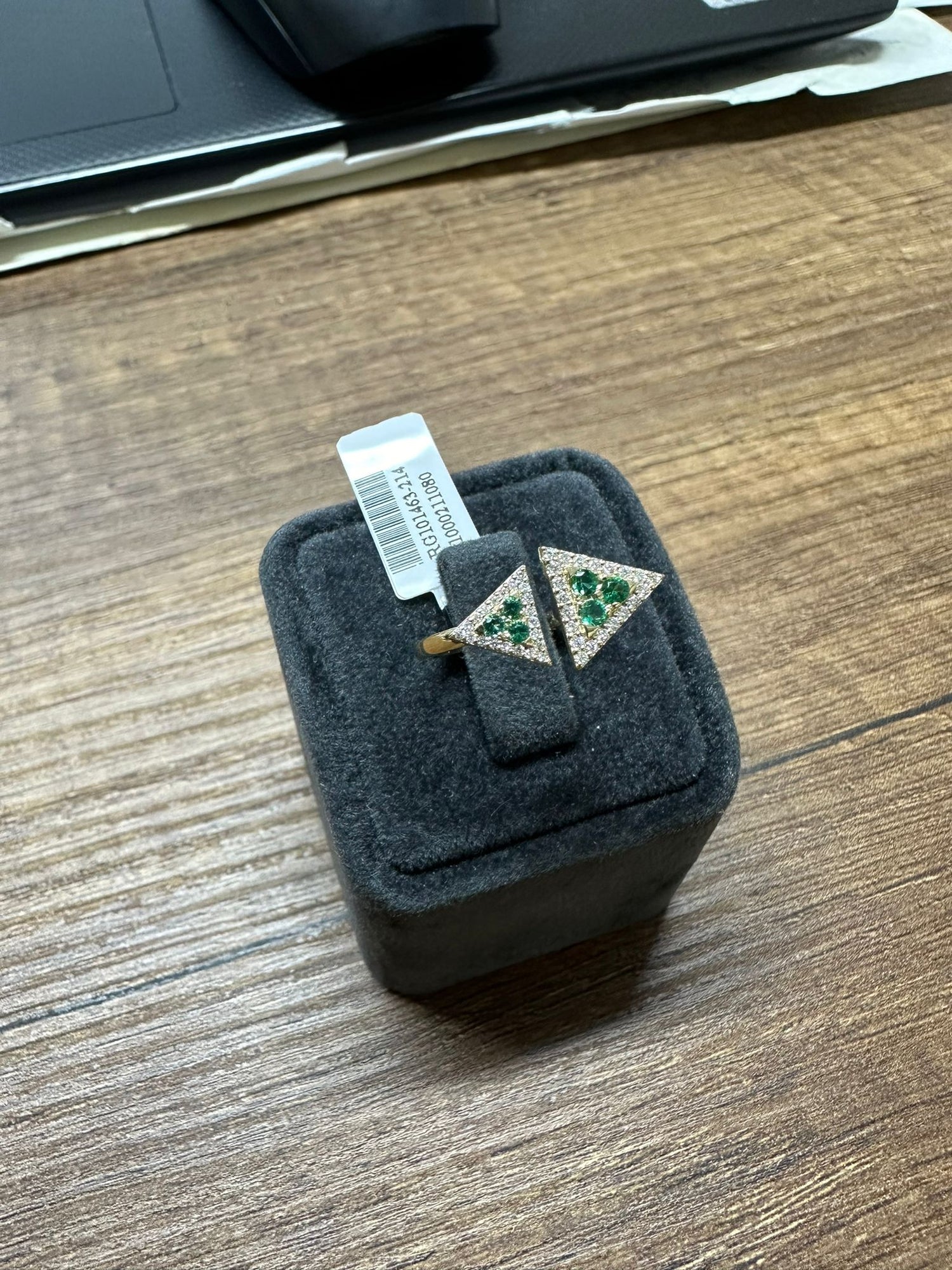 Renkli Taşlı Pırlanta Yüzük