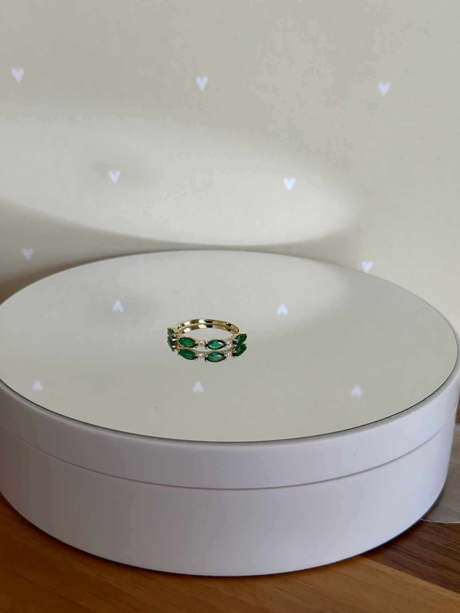 Renkli Taşlı Pırlanta Yüzük